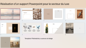 modèle diaporama