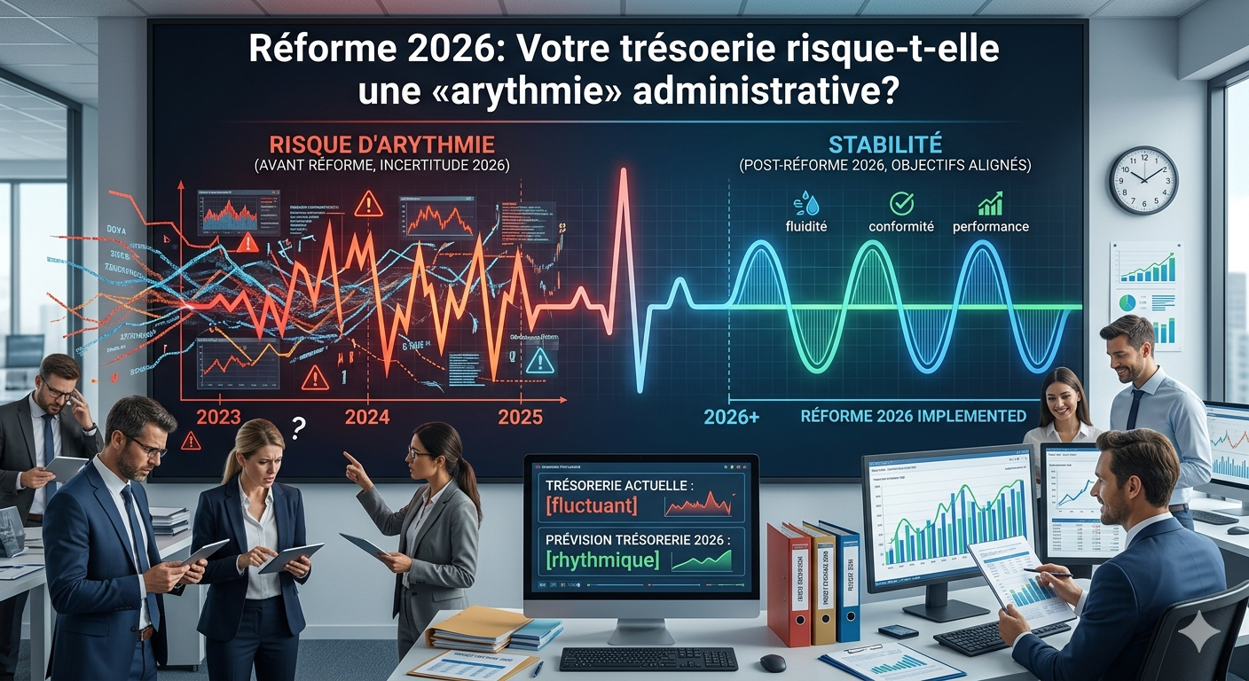 Lire la suite à propos de l’article 🛑 Réforme 2026 : Votre trésorerie risque-t-elle une « arythmie » administrative ?