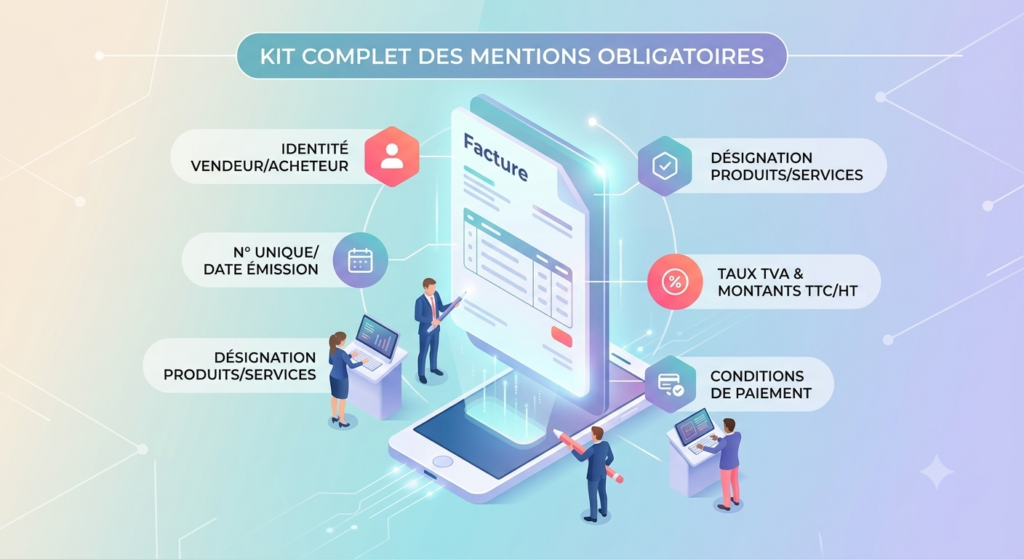 Les éléments d'une facture